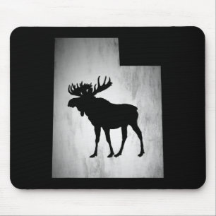 Utah Moose Hunting Mouse Pad