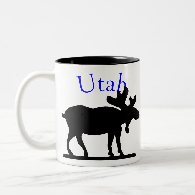 Utah Moose Mug (Left)
