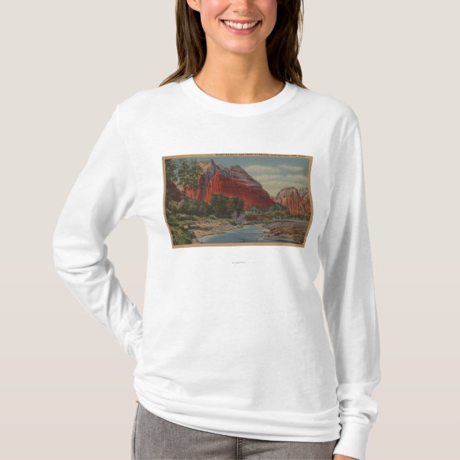 Utah - Mount Majestic & Angel's Landing T-Shirt (Front)