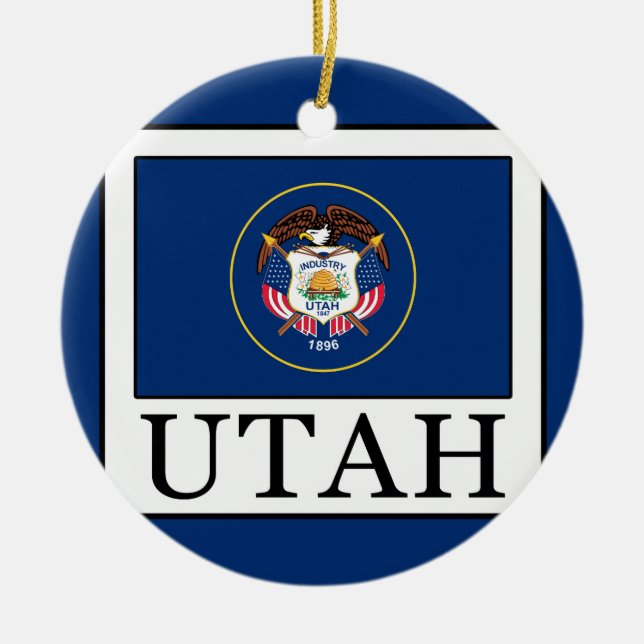 Utah Ornament (Front)