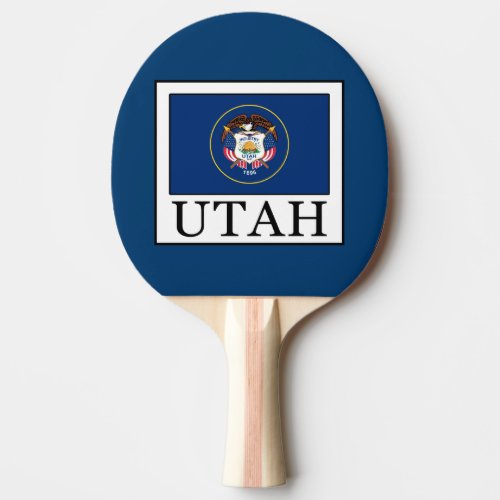 Utah Ping Pong Paddle