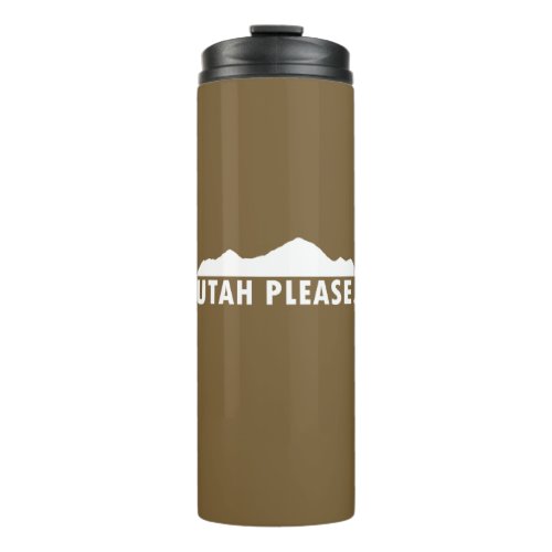 Utah Please Thermal Tumbler