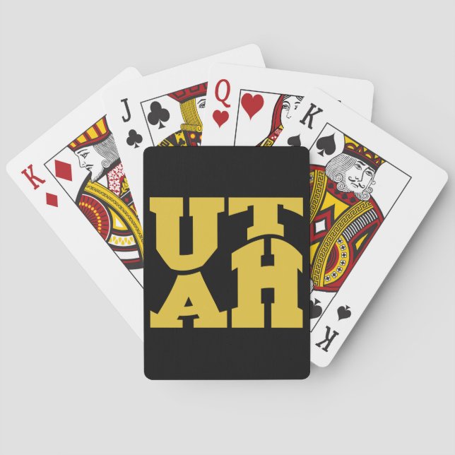 Utah Poker Cards (Back)
