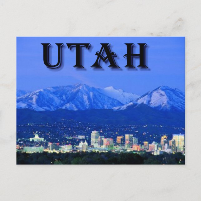 Utah Post Card (Front)
