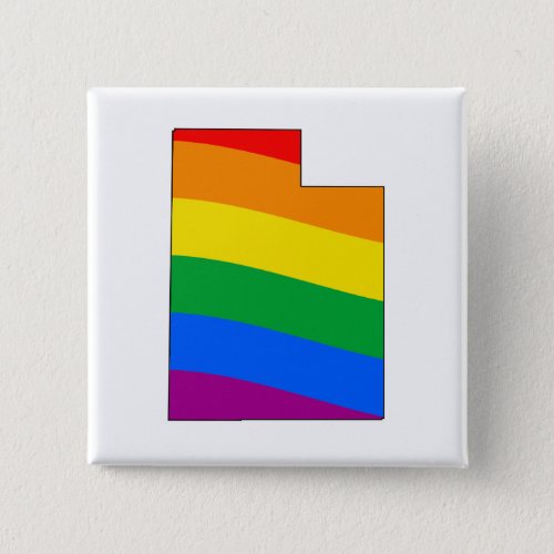 UTAH PRIDE PINBACK BUTTON