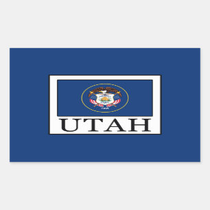 Utah Rectangular Sticker