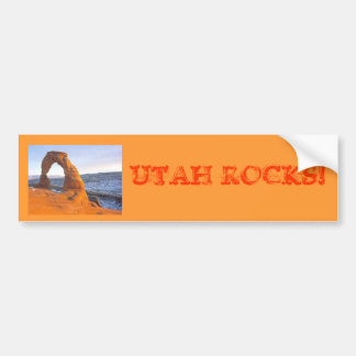 utah rocks, UTAH ROCKS! Bumper Sticker