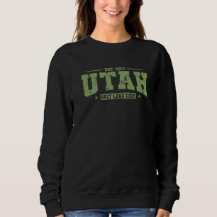 Utah Salt Lake City State Of America Usa Sweatshirt