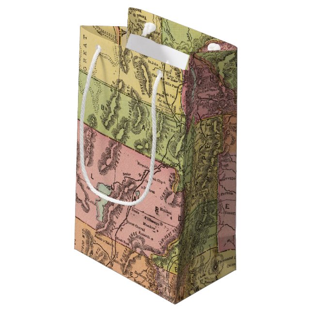 Utah Small Gift Bag (Back Angled)
