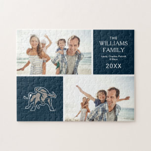 Utah State   Aggie Blue Jigsaw Puzzle