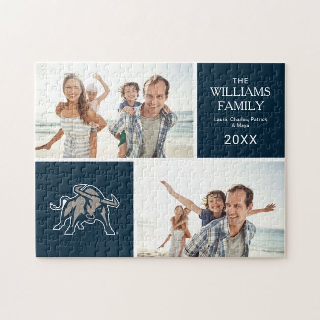 Utah State | Aggie Blue Jigsaw Puzzle (Horizontal)