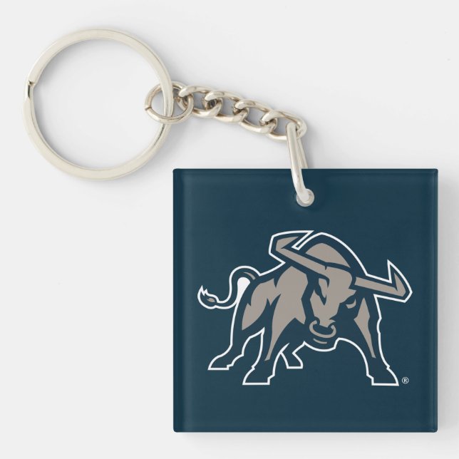 Utah State | Aggie Blue Keychain (Front)