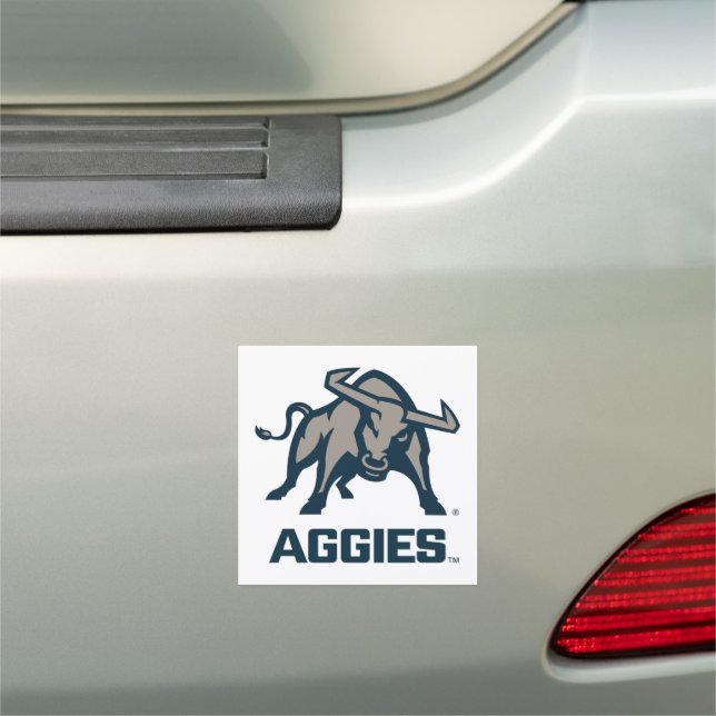 Utah State | Aggie Blue Logo Car Magnet (In Situ)