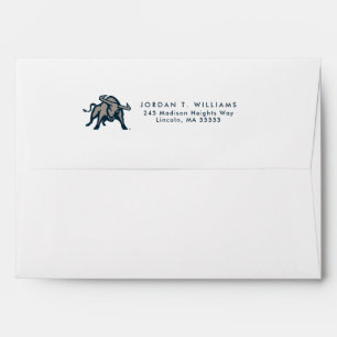 Utah State Aggie Blue Logo Envelope