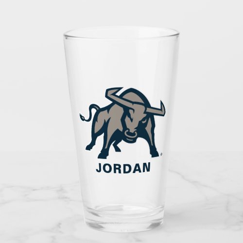 Utah State  Aggie Blue Logo Glass