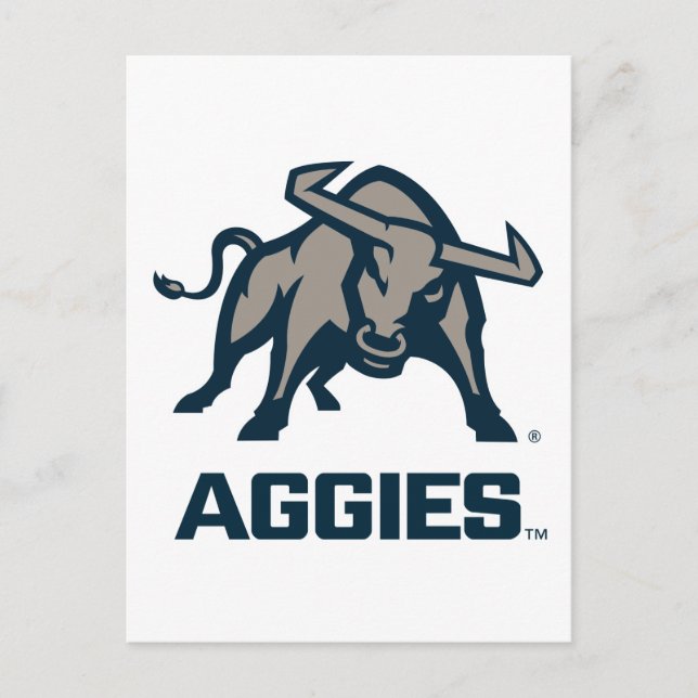 Utah State | Aggie Blue Logo Postcard (Front)