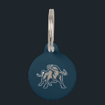 Utah State | Aggie Blue Pet ID Tag<br><div class="desc">Check out these Utah State University designs and products. These make perfect gifts for the Aggies student,  fan,  faculty,  and alumni. All of these products are customizable from Zazzle!</div>