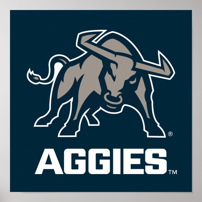 Utah State | Aggie Blue Poster (Front)