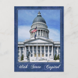 Utah State Capitol building, Salt Lake City Postcard