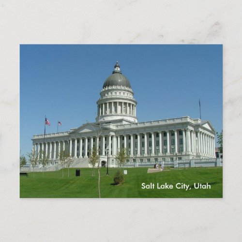 Utah State Capitol Postcard