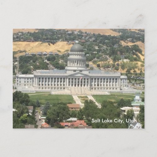 Utah State Capitol _ Salt Lake City Postcard