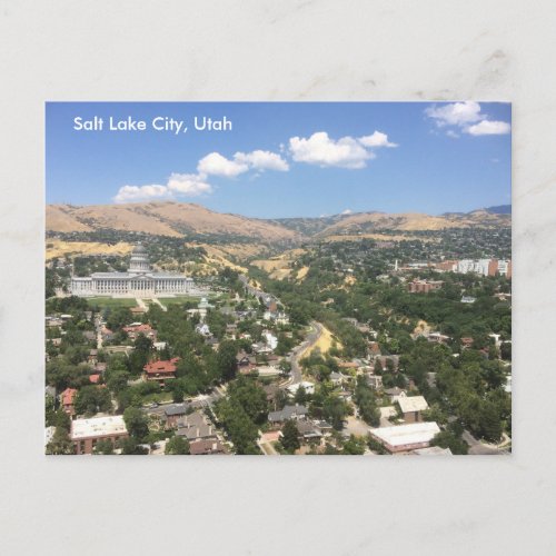 Utah State Capitol _ Salt Lake City Postcard