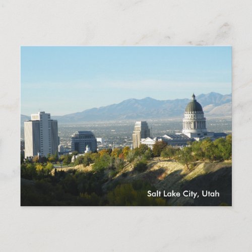 Utah State Capitol _ Salt Lake City Postcard