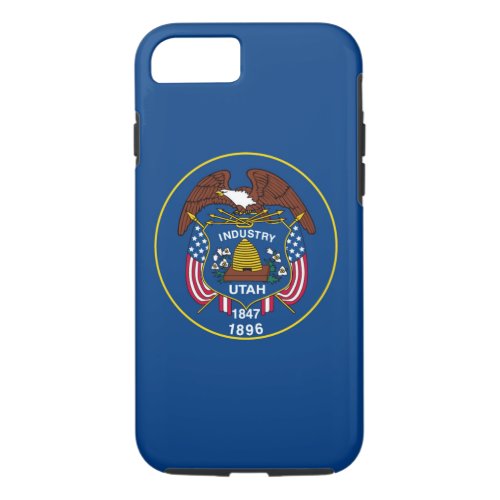 Utah State Flag Design Decor iPhone 87 Case