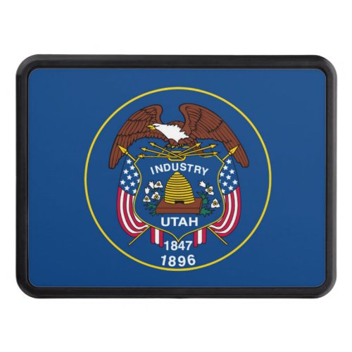 Utah State Flag Design Hitch Cover