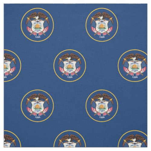 Utah State Flag Fabric
