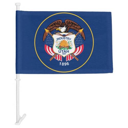 Utah State Flag image for Car Flag