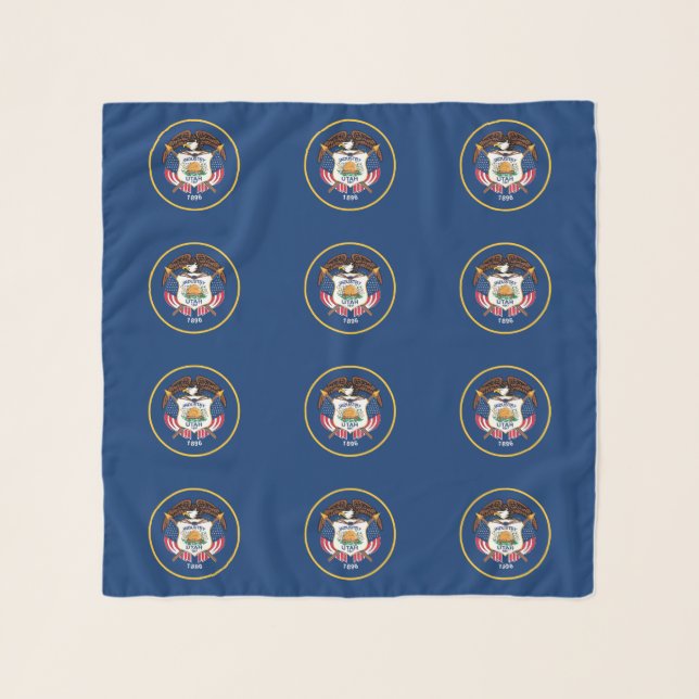 Utah State Flag Scarf (Front)