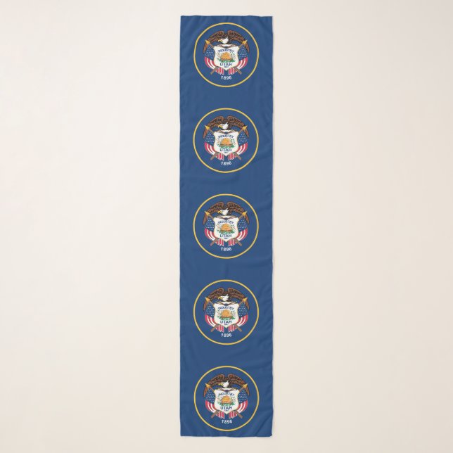 Utah State Flag Scarf (Front)