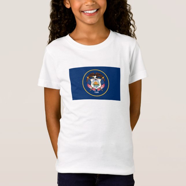 Utah State Flag T-Shirt (Front)