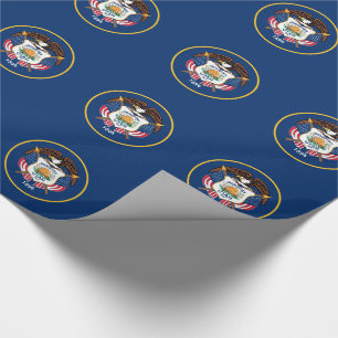 Utah State Flag Wrapping Paper