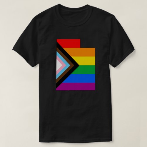 Utah State Pride LGBTQ Progress Pride T_Shirt