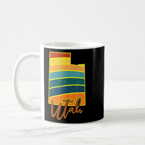 Utah State Pride Sunset I Love Utah  Coffee Mug