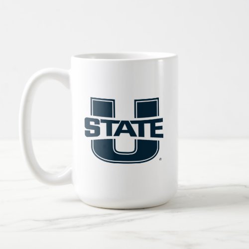 Utah State University Blue Logo Coffee Mug