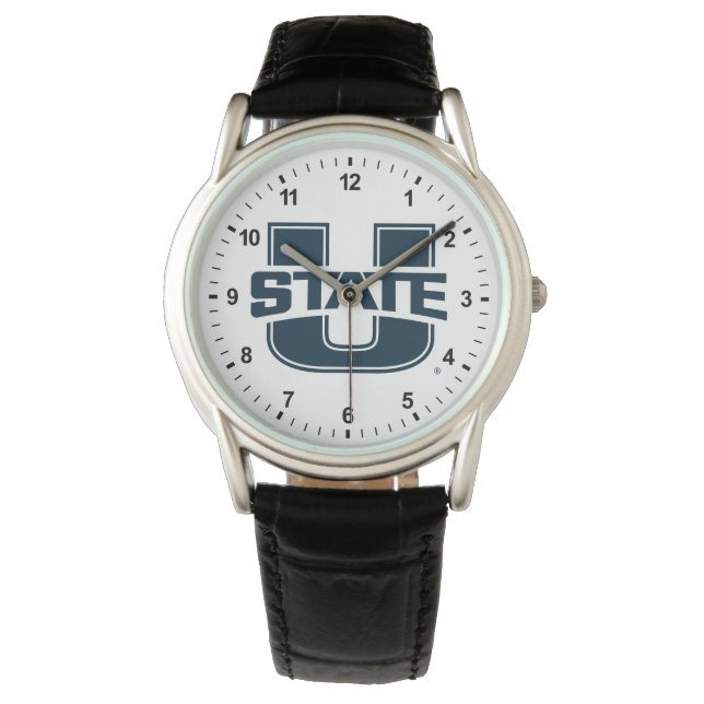 Utah State University Blue Logo Watch (Front)