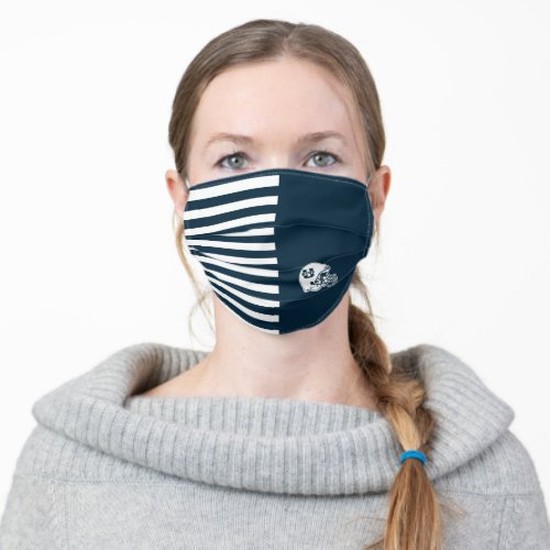 Utah State University Football Helmet Adult Cloth Face Mask