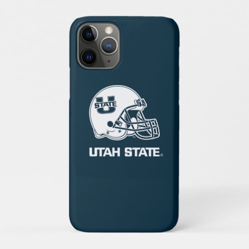 Utah State University Football Helmet iPhone 11 Pro Case