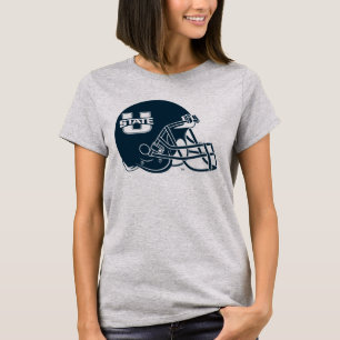 Utah State University Football Helmet T-Shirt