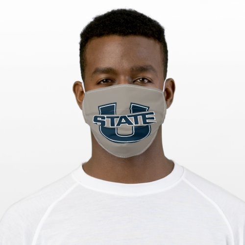 Utah State University Logo Adult Cloth Face Mask