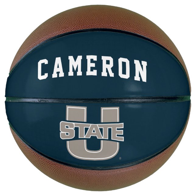 Utah State University Logo Basketball (Front)