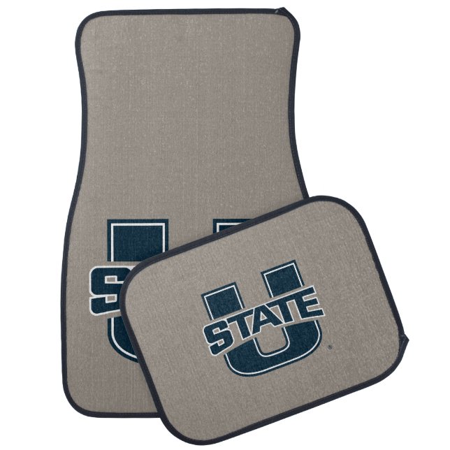 Utah State University Logo Car Floor Mat (Set)