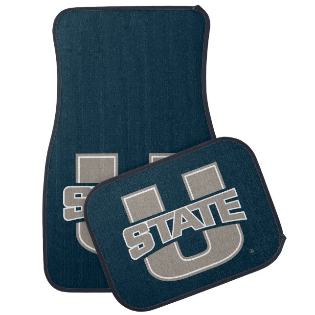 Utah State University Logo Car Floor Mat (Set)