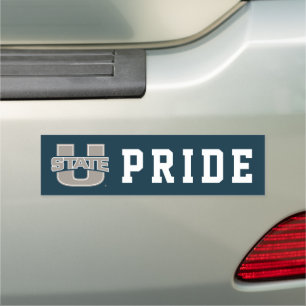 Utah State University Logo Car Magnet