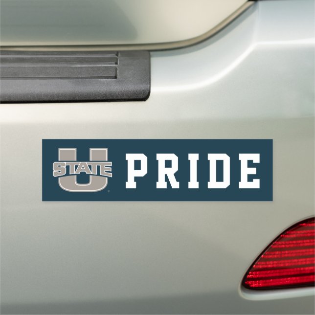 Utah State University Logo Car Magnet (In Situ)