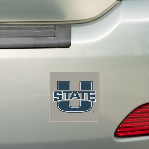 Utah State University Logo Car Magnet