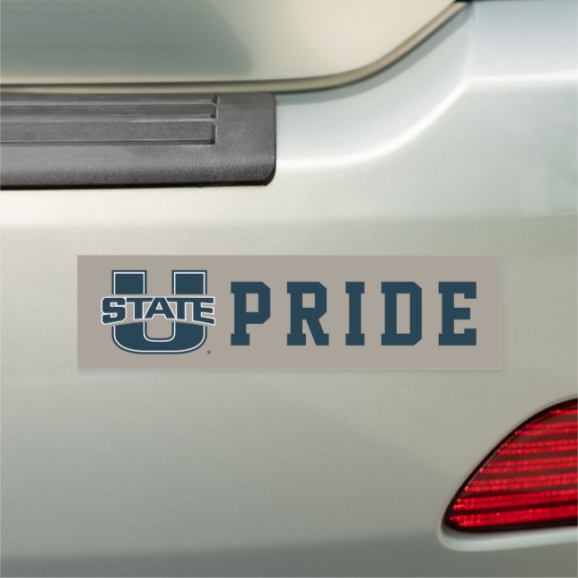 Utah State University Logo Car Magnet (In Situ)